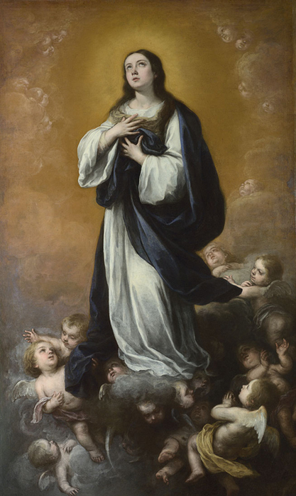 The Immaculate Conception Of The Virgin Bartolom Esteban Murillo