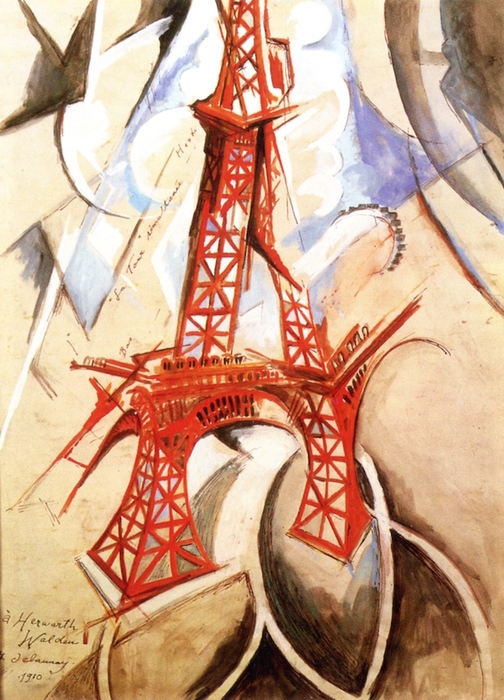 Simultaneous Tower Robert Delaunay Artwork On Useum