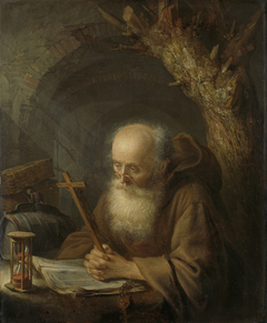 A Hermit by Gerrit Dou