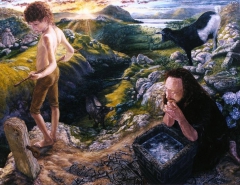 Abraham and Isaac by John Brockington