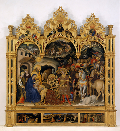 Adoration of the Magi by Gentile da Fabriano