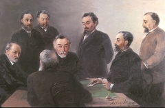 Aivazovsky with Friends by Ivan Ayvazovsky