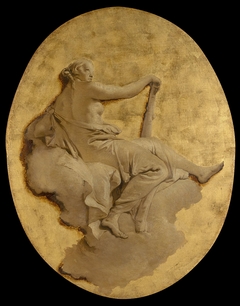 Allegorical Figure of a Woman with a Club (Fortitude?) by Giovanni Battista Tiepolo