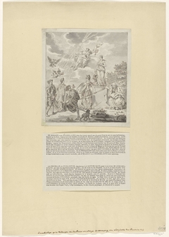 Allegorie op de pogingen van Willem V om het land in slavernij te brengen, 1787 by Unknown Artist