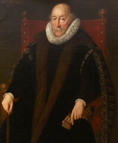 An Unknown Nobleman, possibly Henry Norreys (Norris), 1st Lord Norrey (c. 1525 - 1601) by manner of Marcus Geeraerts