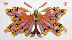 anchovies butterfly (sold) by federico cortese