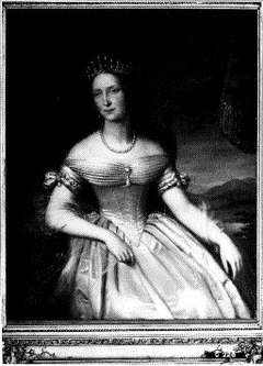 Anna Paulowna (1795-1865), koningin der Nederlanden. Echt- genote van Willem II, Koning der Nederlanden by Jan Baptist van der Hulst