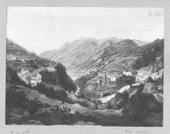 Ansicht von Bad Gastein by Emil Ludwig Löhr