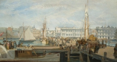 Auckland from the Wharf by Edward Augustus Gifford