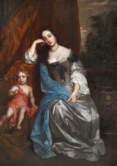 Barbara Villiers, Countess of Castlemaine and Duchess of Cleveland (1641-1709) with her Daughter, Lady Charlotte FitzRoy (1664 - 1718)
