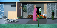 Beverly Hills Housewife by David Hockney