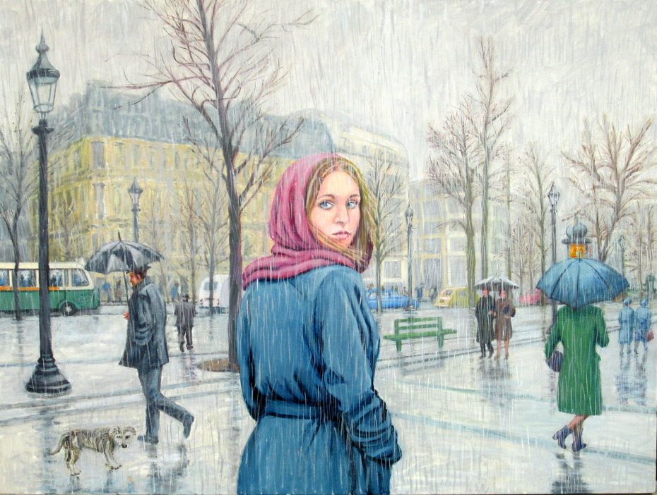 Brief encounter, Paris in the rain