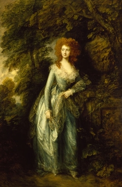 Called Lady Mary Bruce, Duchess of Richmond (1740 -1796), possibly Elizabeth White, Mrs Hartley (1751 - 1824) by Thomas Gainsborough