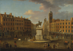 Charing Cross, with the Statue of King Charles I and Northumberland House by Joseph Nickolls