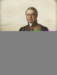 Charles Ferdinand Pahud (1803-73). Gouverneur-generaal (1855-61) by Jacob Spoel
