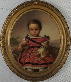 Charles Henry Spitzner as a Young Child by Henry Mosler