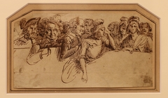 Charlotte Corday au tribunal by Louis-Léopold Boilly