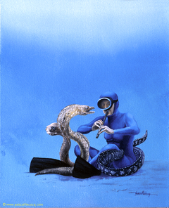 CHARMEUR - Snake charmer - by Pascal by Pascal Lecocq