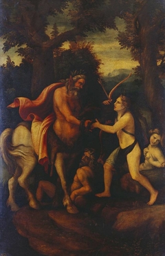 Chiron and Achilles by Workshop of Giulio Romano