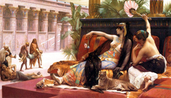Cleopatra Testing Poisons on Condemned Prisoners by Alexandre Cabanel
