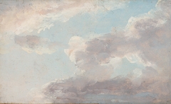 Cloud Study by Johan Christian Dahl