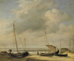 Coastal View by Willem van de Velde the Younger