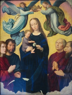 Coronation of the Virgin, Maria in Sole by Gerard David
