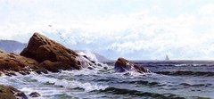 Crashing Waves by Alfred Thompson Bricher