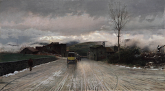 Crossing the Apennines - Memories by Giuseppe De Nittis