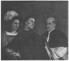 Das Konzert (nach Giorgione) by Franz von Lenbach