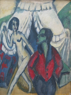 Das Zelt by Ernst Ludwig Kirchner