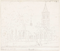 De kerk van Soest by Cornelis Pronk