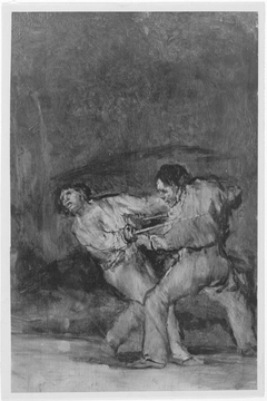 Der Zweikampf by Francisco de Goya