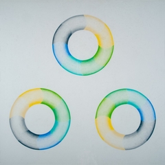 Donut Drawing #1 by Judy Chicago