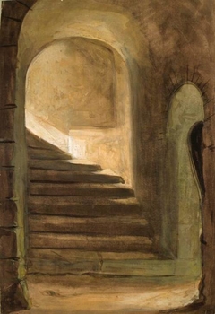 Doorway and Staircase - John Phillip - ABDAG014484.333 by John Phillip