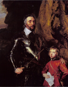 Double portrait of Thomas Howard, 21ste Earl of Arundel (1585-1646) with his grandson, Thomas Howard, later 22nd Earl of Arundel and 5th Duke of Norfolk