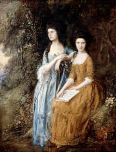Elizabeth and Mary Linley by Thomas Gainsborough