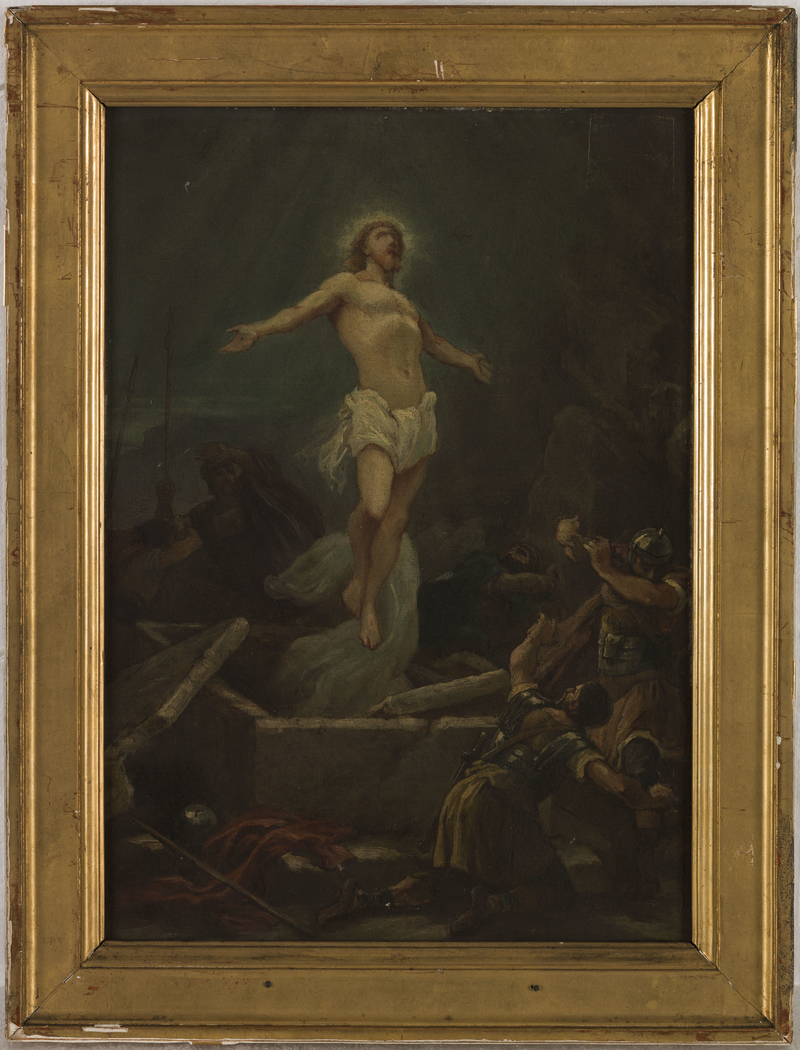 Esquisse pour l'église de Saint-Pierre-Saint-Paul de Montreuil-sous-Bois : La Résurrection de Jésus Christ