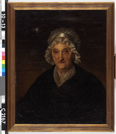 Eva Alexandrina Wentholt (1740-1820). Echtgenote van Arnold Jacob Weerts by Cornelis Cels