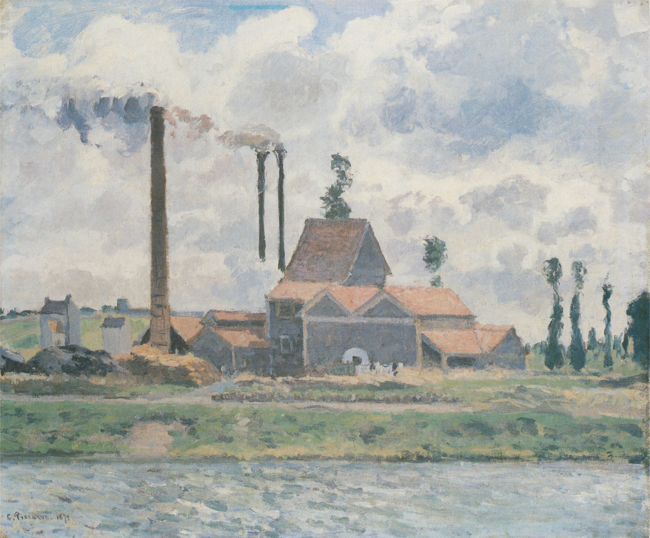 Factory at Saint-Ouen-l'Aumône