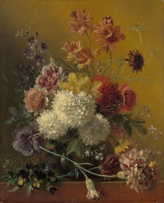 Flower still life by Georgius Jacobus Johannes van Os