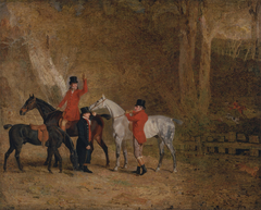 Foxhunting Scene by Benjamin Marshall