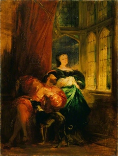 François Ier and Marguerite de Navarre by Richard Parkes Bonington