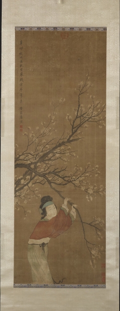 Girl and Plum, Ming style
