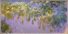 Glycines Study by Claude Monet