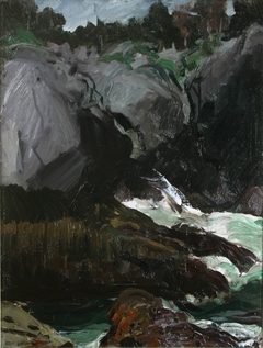 Gorge and Sea by George Bellows