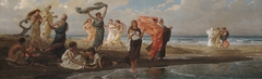 Greek Girls Bathing by Elihu Vedder