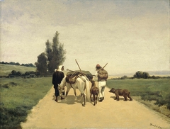 Gypsies on the Road by Karel Frederik Bombled