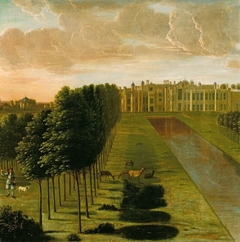 Hampton Court Palace by Hendrick Danckerts