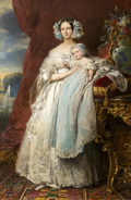 Empress Eugenie (Eugenie de Montijo) on the throne, 1862, 146×229 cm by  Franz Xaver Winterhalter: History, Analysis & Facts